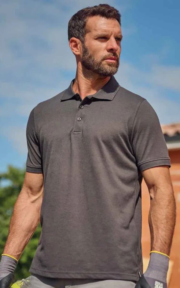 Embroidered polo shirts for hospitality and office teams — polo printing Orpington